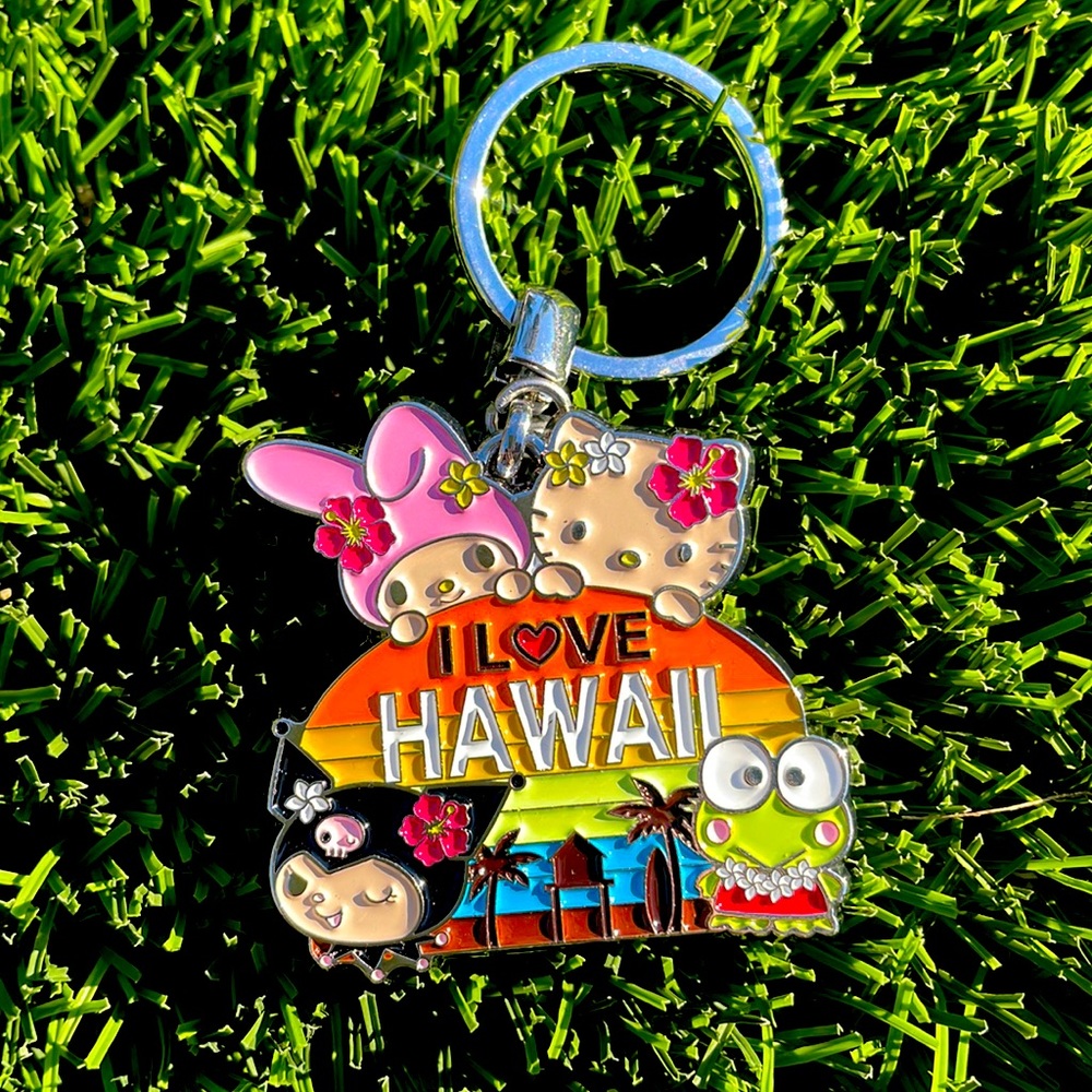 Hello Kitty and Friends HAWAII EXCLUSIVE Keychain